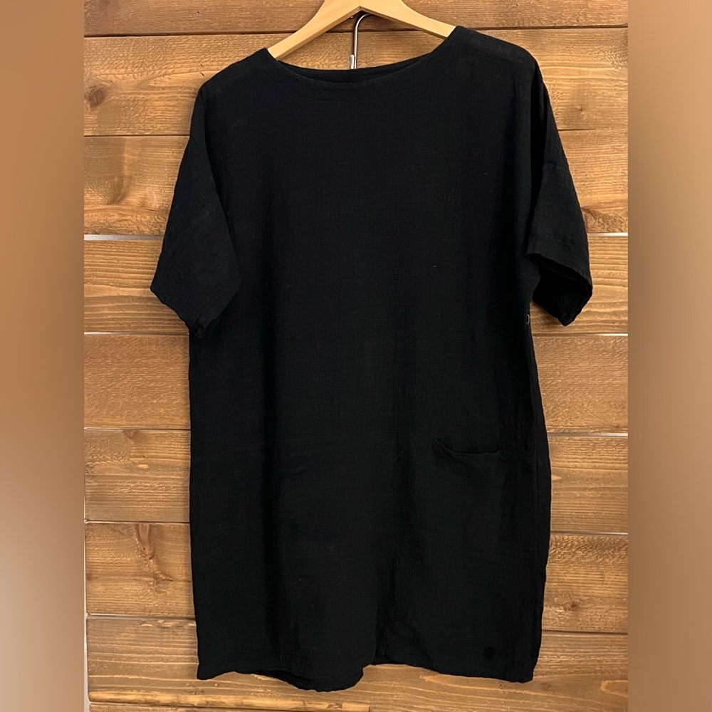 Gauze Mini Dress